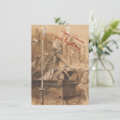 Bonne carte de vacances Halloween (Debout devant)