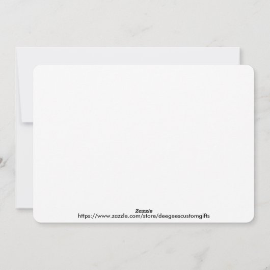 Bonne carte de vacances Hanoukka (Dos)