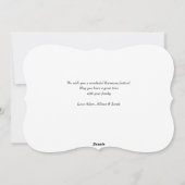 Bonne carte de vacances Kwanzaa (Dos)