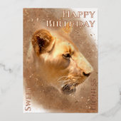 Bonne carte de vacances pour Anniversaire Sweet Li (Recto)