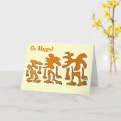 Bonne carte de voeux Amoeba Design! (Fleur jaune)