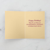 Bonne carte de voeux Anniversaire LoveCircle (Intérieur)