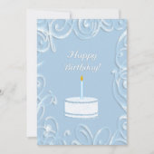 Bonne carte de voeux d'anniversaire (Devant)