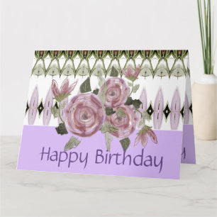 Bonne carte de voeux d'anniversaire