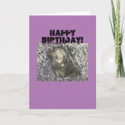 Bonne carte de voeux d'anniversaire (Devant)