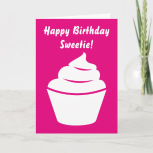 Bonne carte de voeux d'anniversaire avec conceptio