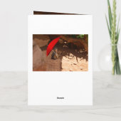 Bonne carte de voeux d'anniversaire Meerkat (Dos)