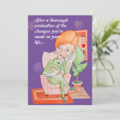 Bonne carte de voeux d'anniversaire saine (Debout devant)