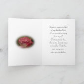 Bonne carte de voeux d'anniversaire soeur (Intérieur)