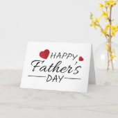 Bonne carte de voeux de Fête des pères (Fleur jaune)