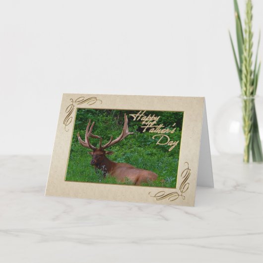 Bonne carte de voeux de Fête des pères (Devant)