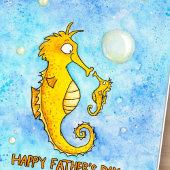 Bonne carte de voeux de Fête des pères