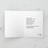 Bonne carte de voeux de Fête des pères (Intérieur)