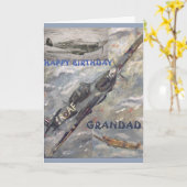 Bonne carte de voeux de grand anniversaire (Fleur jaune)