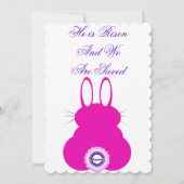 Bonne carte de voeux de Pâques (Dos)