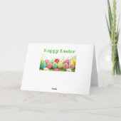 Bonne carte de voeux de Pâques (Dos)