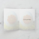 Bonne carte de voeux de Pâques (Intérieur)