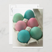 Bonne carte de voeux de Pâques (Devant / Derrière)