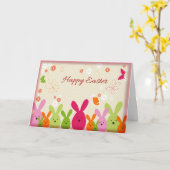 Bonne carte de voeux de Pâques (Fleur jaune)