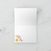 Bonne carte de voeux de Pickleball de Saint-Valent (Intérieur)