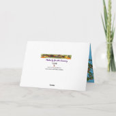 Bonne carte de voeux de printemps (Dos)