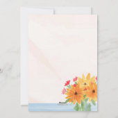 Bonne carte de voeux de retraite (Dos)