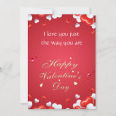 Bonne carte de voeux de Saint-Valentin (Devant)