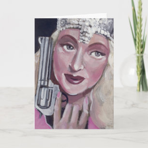 Bonne carte de voeux de sorcière