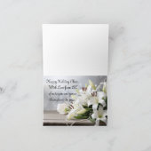 Bonne carte de voeux de vacances (Intérieur)