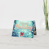 Bonne carte de voeux de vacances (Devant)