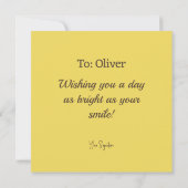 Bonne carte de voeux des ballons d'anniversaire (Dos)