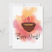 Bonne carte de voeux Diwali (Devant)