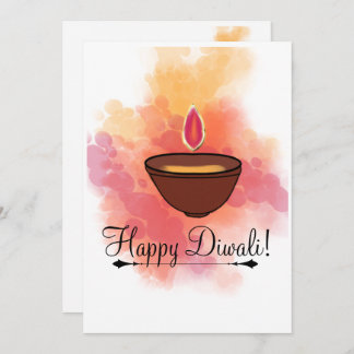 Bonne carte de voeux Diwali