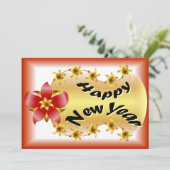 Bonne carte de voeux du Nouvel An (Debout devant)