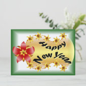 Bonne carte de voeux du Nouvel An (Debout devant)