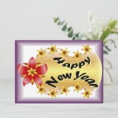 Bonne carte de voeux du Nouvel An (Debout devant)