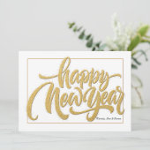 Bonne carte de voeux du Nouvel An (Debout devant)