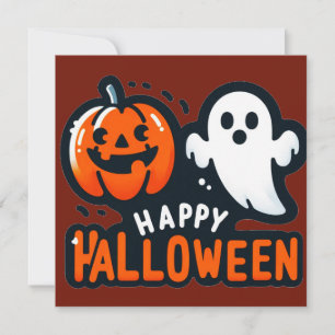 Bonne Carte de voeux Halloween