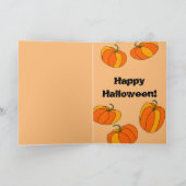 Bonne carte de voeux Halloween (Intérieur)
