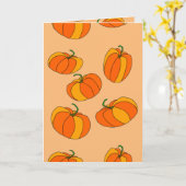 Bonne carte de voeux Halloween (Fleur jaune)