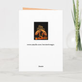 Bonne carte de voeux Halloween (Dos)