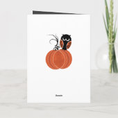 Bonne carte de voeux Halloween (Dos)