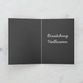 Bonne carte de voeux Halloween (Intérieur)