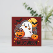 Bonne Carte de voeux Halloween (Debout devant)