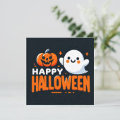 Bonne Carte de voeux Halloween (Debout devant)