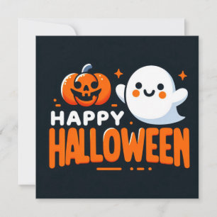Bonne Carte de voeux Halloween