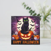 Bonne Carte de voeux Halloween (Debout devant)