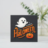 Bonne Carte de voeux Halloween (Debout devant)