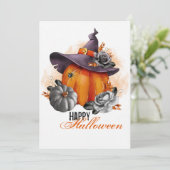 Bonne carte de voeux Halloween (Debout devant)