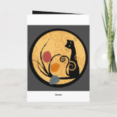 Bonne carte de voeux Halloween (Dos)